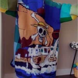 Handmade One Piece Oversized Crochet Cardigan